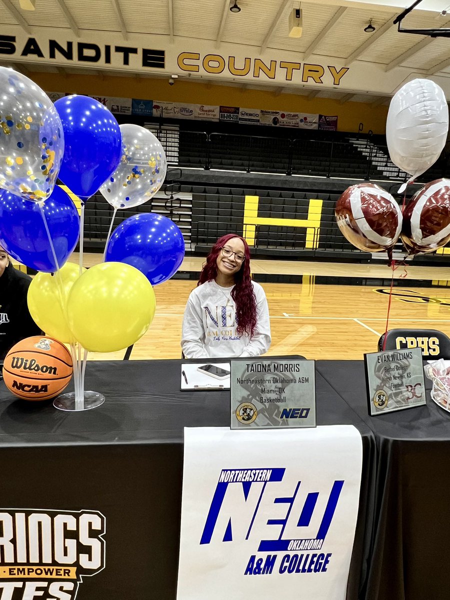 NEO_WBBall's tweet photo. 🔷🔱FUTURE LADY NORSE ALERT🔱🔷
Join us in welcoming Taiona Morris @TaionaMorris_  to our Family! GREAT DAY TO BE A LADY NORSE!!!! #RowNorseRow #TheNorseWay #Committed #WeAreNEO https://t.co/l59FdOFNmq
