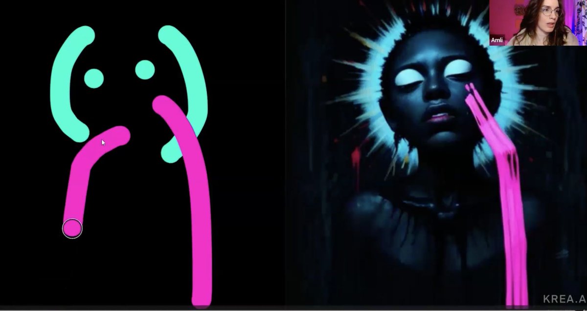 Josephine_LF_'s tweet image. Just had a lightbulb moment understanding AI tools as an AMAZING playground for boundless creativity. I also figured how to use these tools in one of my next films 🥰 Thank you #HUGxStabilityAI
@thehugxyz @StabilityAI @amli_art #ai #aiart #womeninart #femalefilmmakers