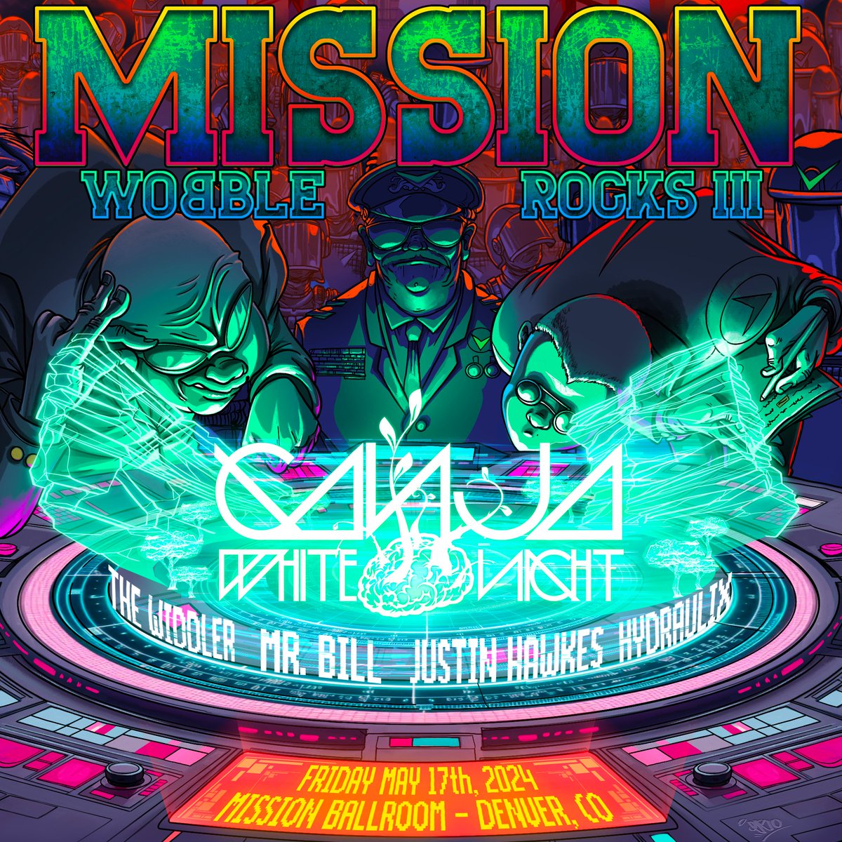 OUR FIRST TIME AT MISSION BALLROOM!!

Wobble Rocks weekend just got bigger!

Presale - Thursday 2/8 at 10am MST
General Sale - Friday 2/9 at 10am MST