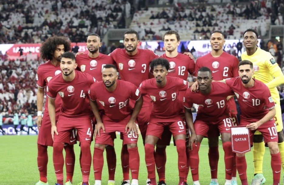 الف تريليون مبروووووك  للمنتخب العنابي القطري فوزه  بـ 3 اهداف مقابل 2 لمنتخب ايران وصعوده  الى الدور النهائي لكاس اسيا 2023

تهانينا من القلب #للشعب_القطري_الشقيق

#مباراة_رائعة

#قطر_ايران