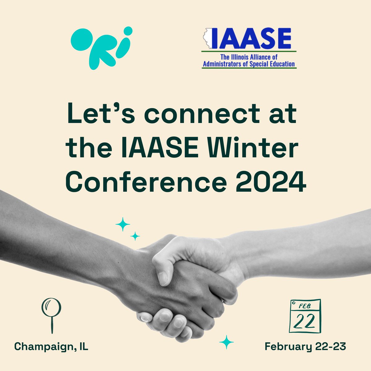 Continuing our conference tour this month: next stop Champaign, Illinois 🚂

Illinois folks, will we see you at The 24th IAASE Conference?  

We've got awesome swag, lots of smiles and free drinks tickets waiting for you! 

See you there! 

#iaase #conference