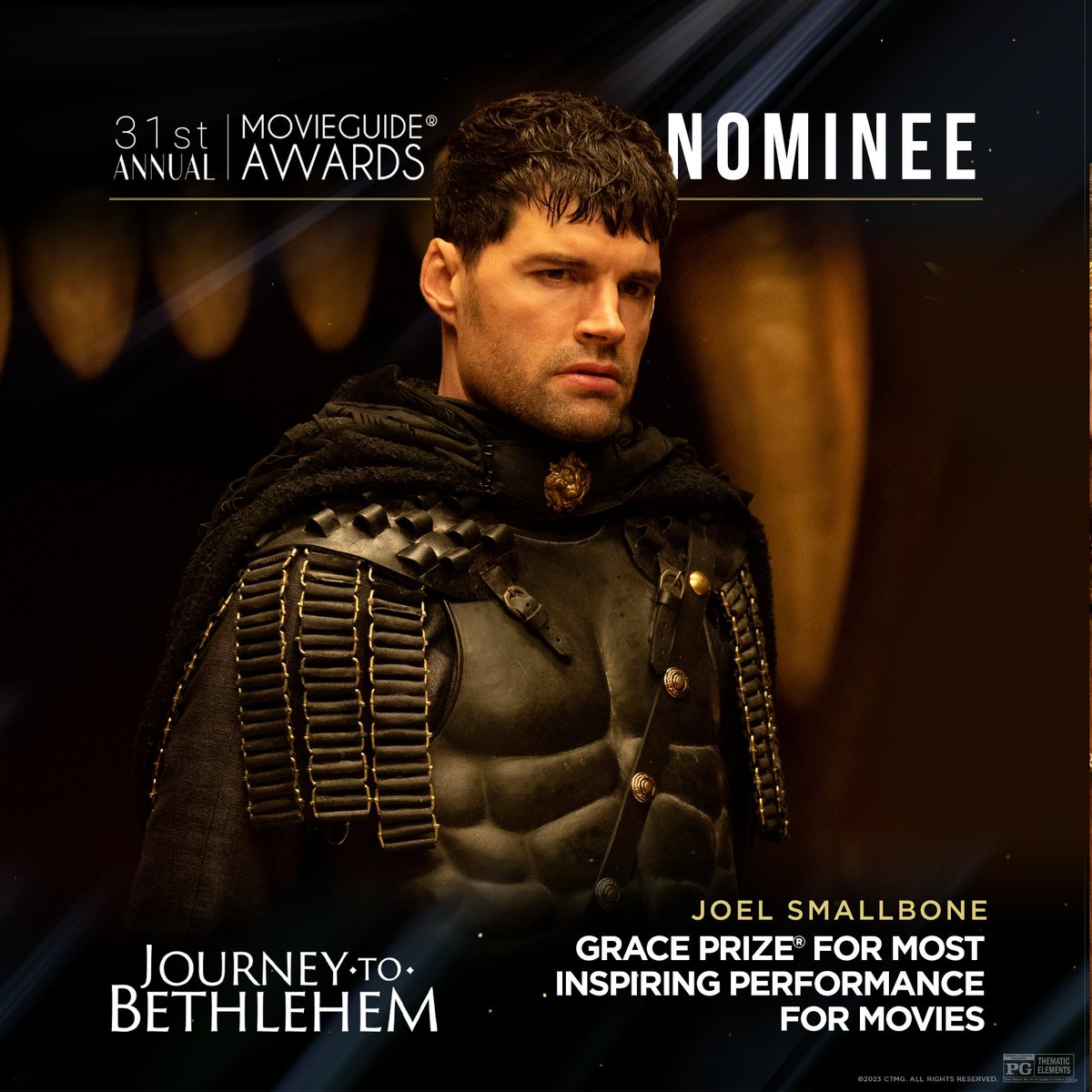 See his incredible performance in JOURNEY TO BETHLEHEM today!
Available on Digital, Blu-Ray™ &amp; DVD.
