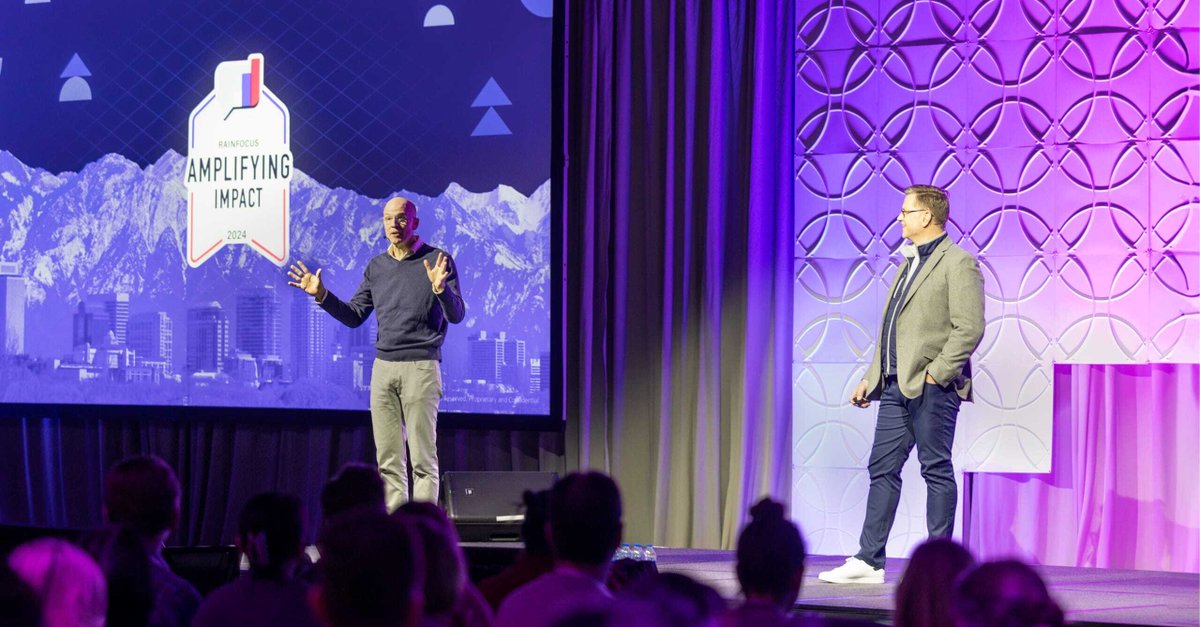 #RainFocusINSIGHT brought together leaders from events, marketing, technology, and beyond. We have a treasure trove of valuable content to share, starting with this recap of the opening keynote featuring takeaways from our president and CEO. Read it here. rainfocus.com/blog/insight-2…