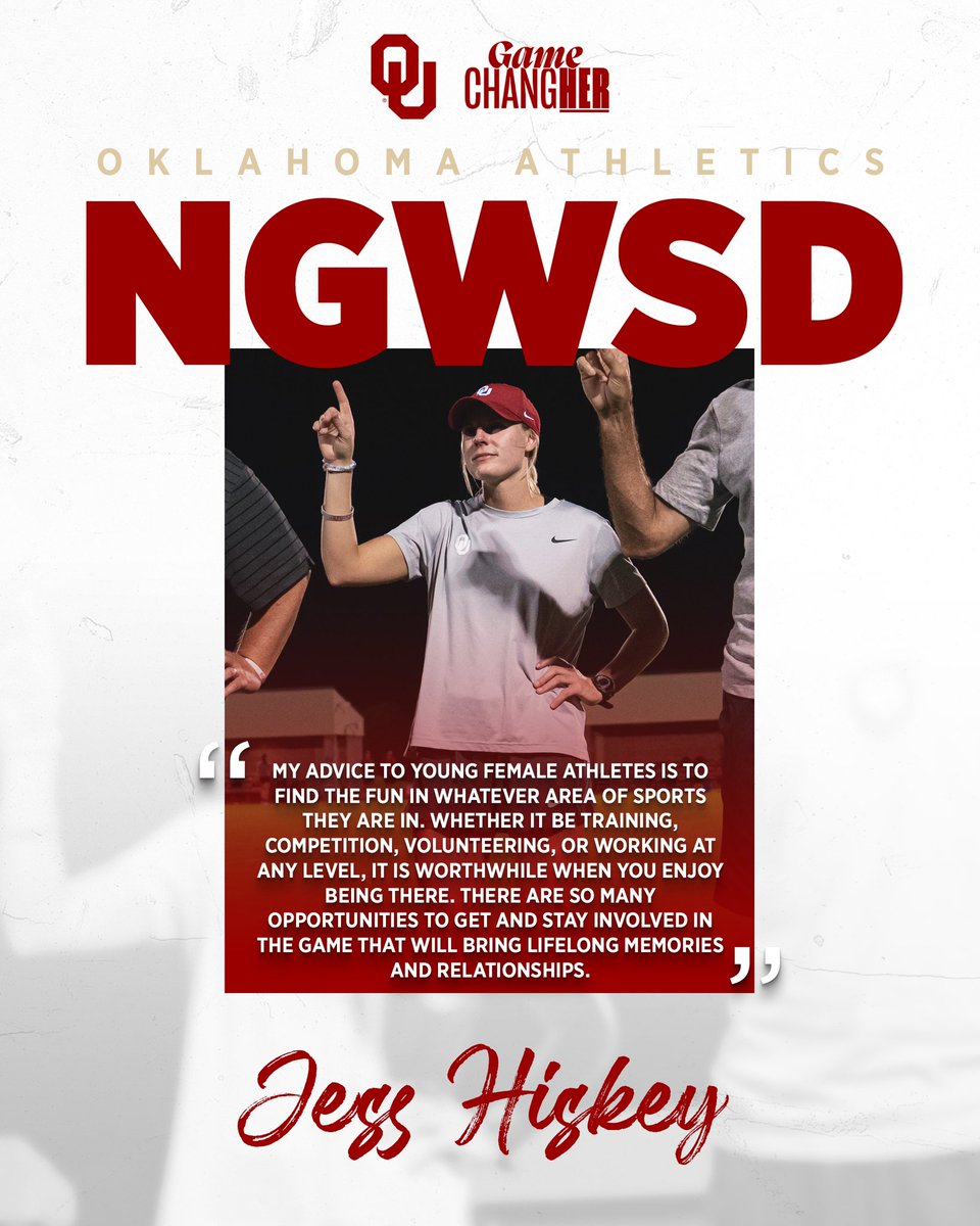 Inspiring the next Gen𝐇𝐞𝐫ation ☝️ #NGWSD X @CoachJessHiskey