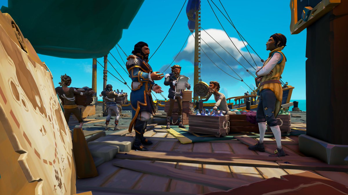 Contest Theme: Trading Companies
I hope to have a pleasant cooperation with your company in this sea transportation
#SoTShot #SeaOfThieves #BeMorePirate <a href="/SeaOfThieves/">Sea of Thieves</a>