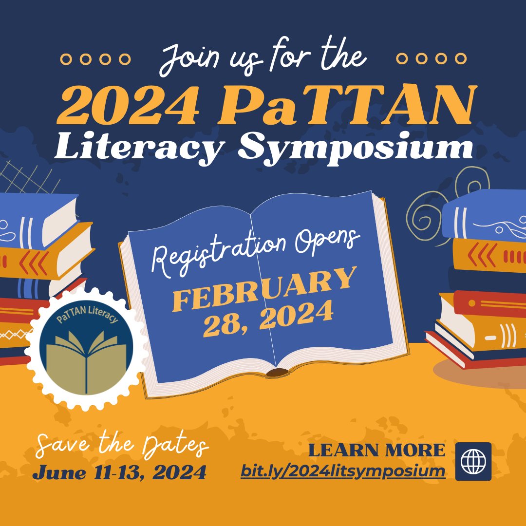 Join us for the Literacy Symposium! With structured literacy recognized as a critical evidence-based reading approach for students, this conference comes at an important moment for improving literacy outcomes. Registration opens 2/28! bit.ly/2024litsymposi… #PaTTANLitSymposium