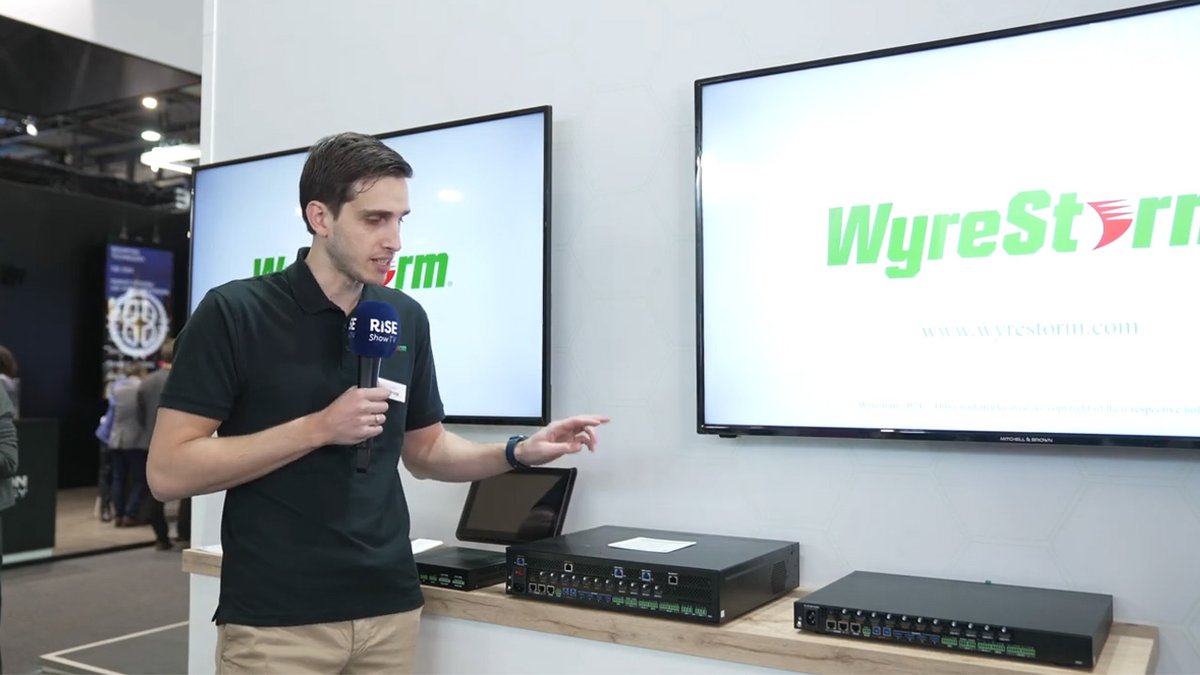 WyreStorm tweet media