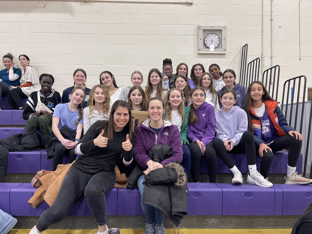 The Modified Girls teams headed to Nazareth University to watch the Naz/Keuka game!

Two of Brighton’s former players (Kiki Anglin and Ellen Lavonas) played against each other.

The modified players even took part in the Naz pregame talk!

<a href="/Nazareth_WBB/">Nazareth Basketball</a> <a href="/NazAthletics/">Nazareth Athletics</a>