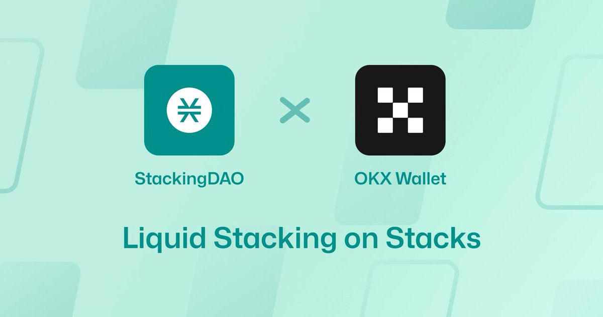 Stacking DAO tweet media
