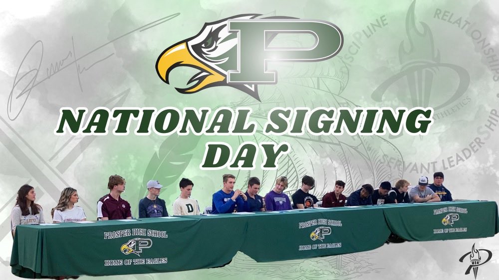 Congratulations PHS Athletes!! ⁦@PISD_Athletics⁩ ⁦@ProsperHS⁩ ⁦@ProsperISD⁩ #ProsperProud