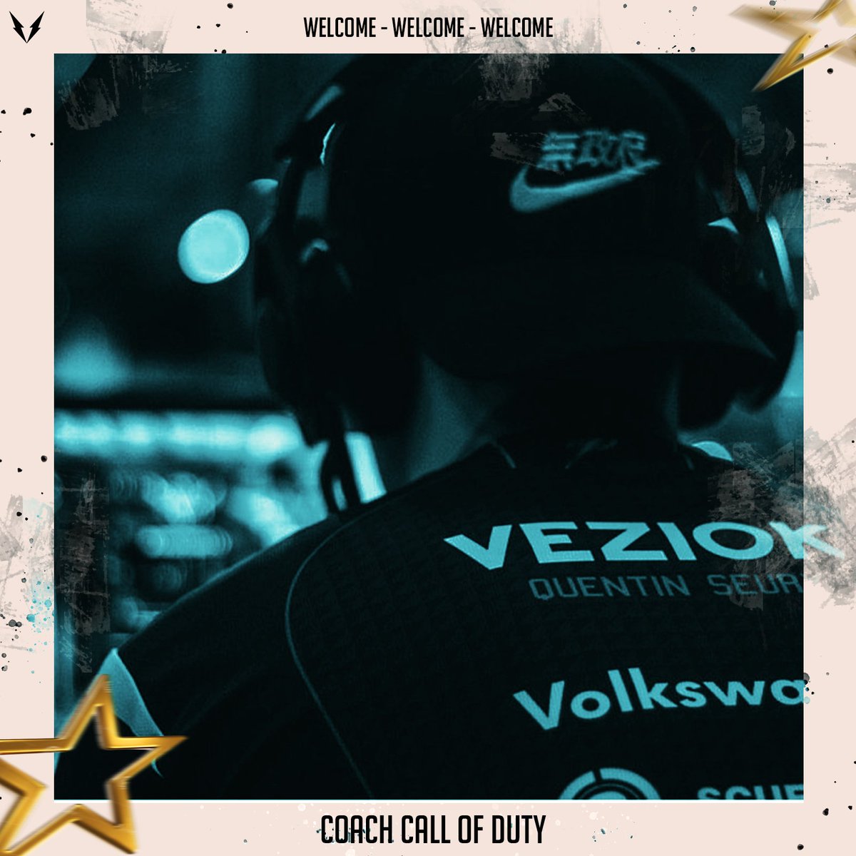 Welcome ! 🫡

Le club est heureux de vous annoncer l'arrivée de @Vezi0k au poste de COACH COD🗣️

Joueur emblématique de la scène il saura apporter toute son expérience à notre équipe. 🇫🇷