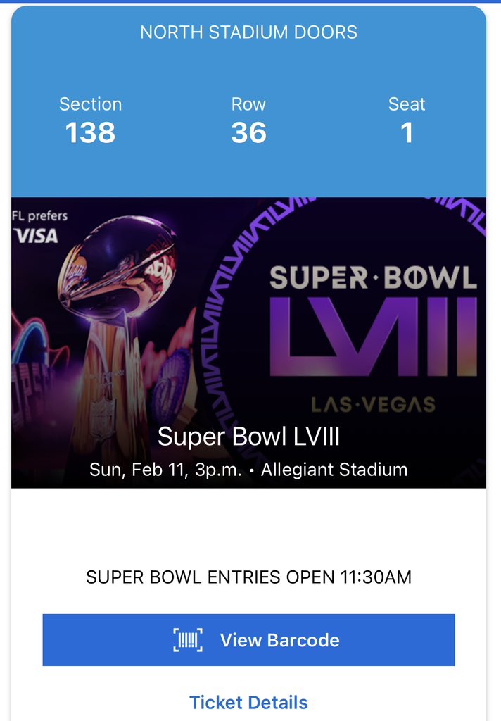 GallitoVip's tweet photo. Mi boleto al #SuperBowl me costó 3456,78

Me compran mi boleto por 450,000😬 https://t.co/n5hNEObtEv