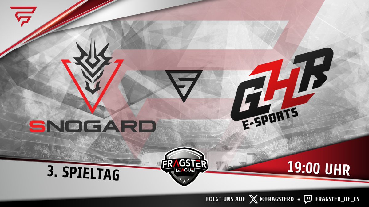 FragsterD's tweet photo. LIVE LIVE LIVE 📢

Platz 2 trifft auf Platz 4 🔥

Kann sich @SNOGARD_Dragons mit einem 2:0 an @GHReSports vorbei spielen?

🔗 TTV/fragster_de_cs
🎙️ @smoke_stein https://t.co/DOXxYRQMys