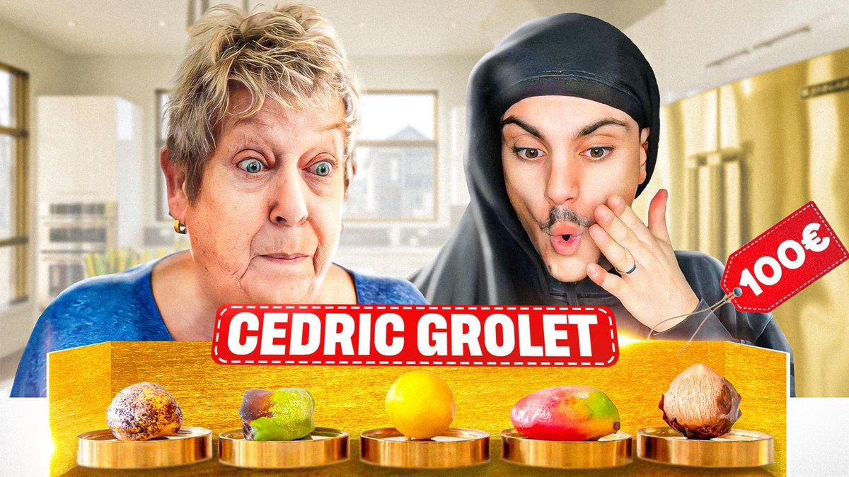 Les deux personnes les + aigries de France qui jugent les pâtisseries de Cédric Grolet 🫢 La vidéo : youtu.be/FcCDTbum1jo