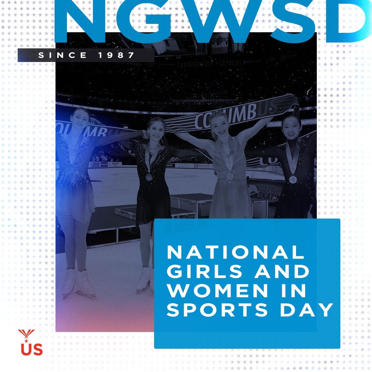 ColumbusSports's tweet photo. Happy National Girls and Women in Sports Day! #NGSWD https://t.co/8A4szp9hEc
