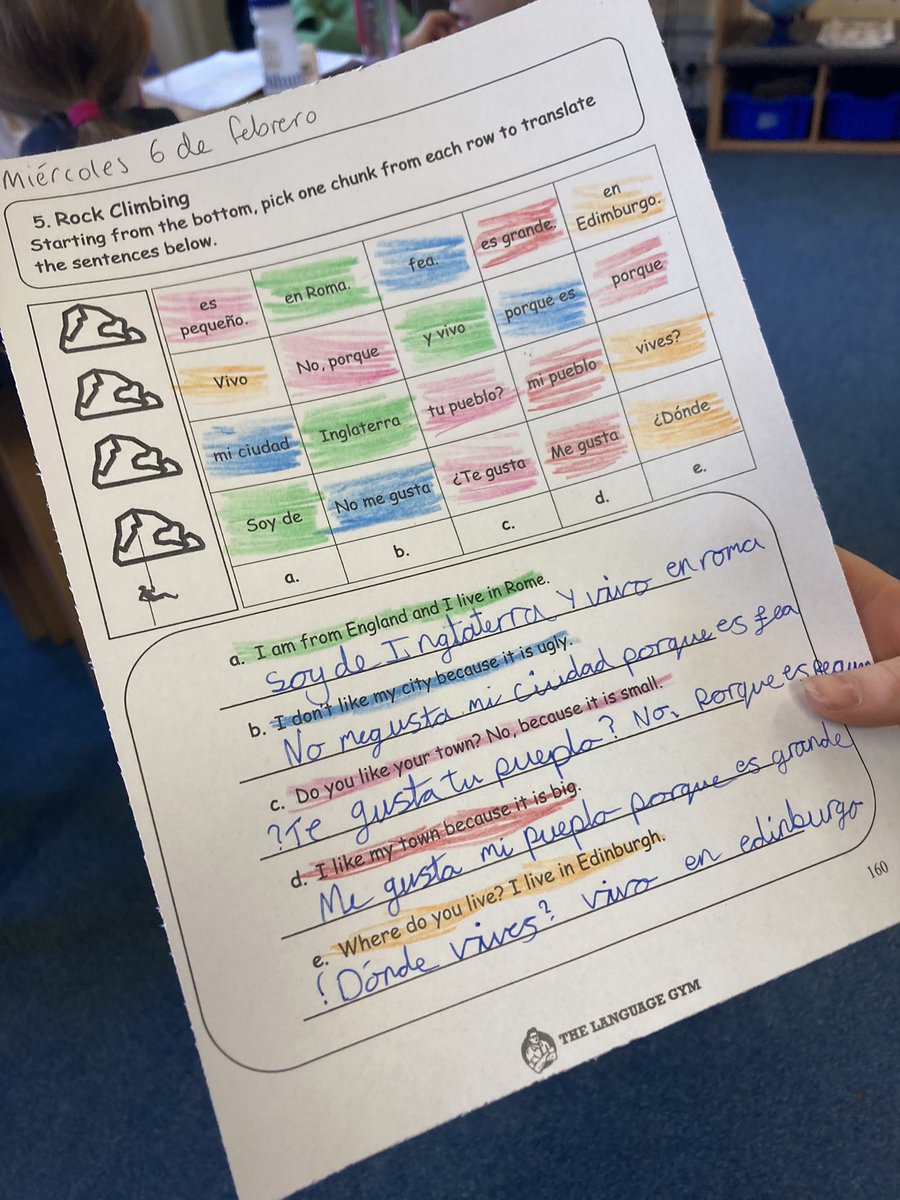 MadMFL's tweet photo. Year 4 working so hard in Spanish this afternoon! Catch It and Swap it and some Rock Climbing What a great lesson! #EPI #primary #Spanish @gianfrancocont9 @simograv @StefPianigiani @MrVinalesMFL @HeadMylnhurst https://t.co/cEVEILwqsC