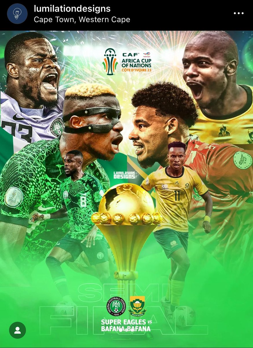 Let’s go Bafanacerlona! 🇿🇦 #AFCON