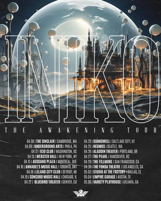 The Awakening Is coming to your city this spring! What city will I see you in ? ✨👁️✨ Tix go on sale Friday at 10AM EST! can’t wait to wake the world up 🛡️