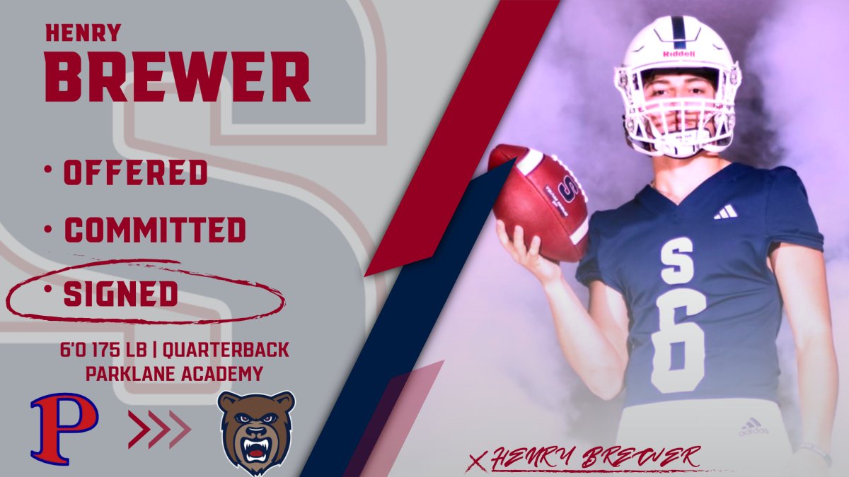 SMCC_Athletics's tweet photo. We want to welcome Henry Brewer to the Bear family! #ComeToTheSouth https://t.co/L3co60ttr7