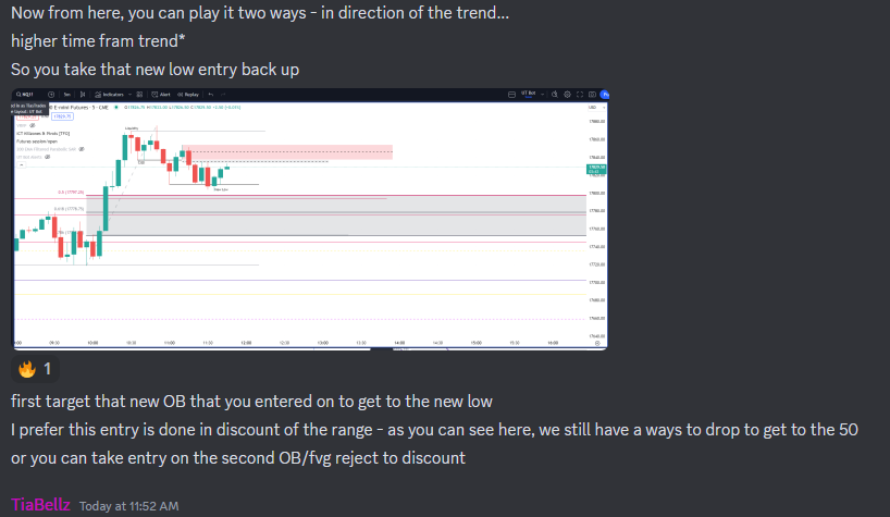 TiasTrades's tweet photo. In the zone. Called on voice and written.
$NQ #AdexTrades #killedit #FuturesTrading #TeachingFutures #FuturesTraders #FuturesStrategy https://t.co/sSJAwrnIvP