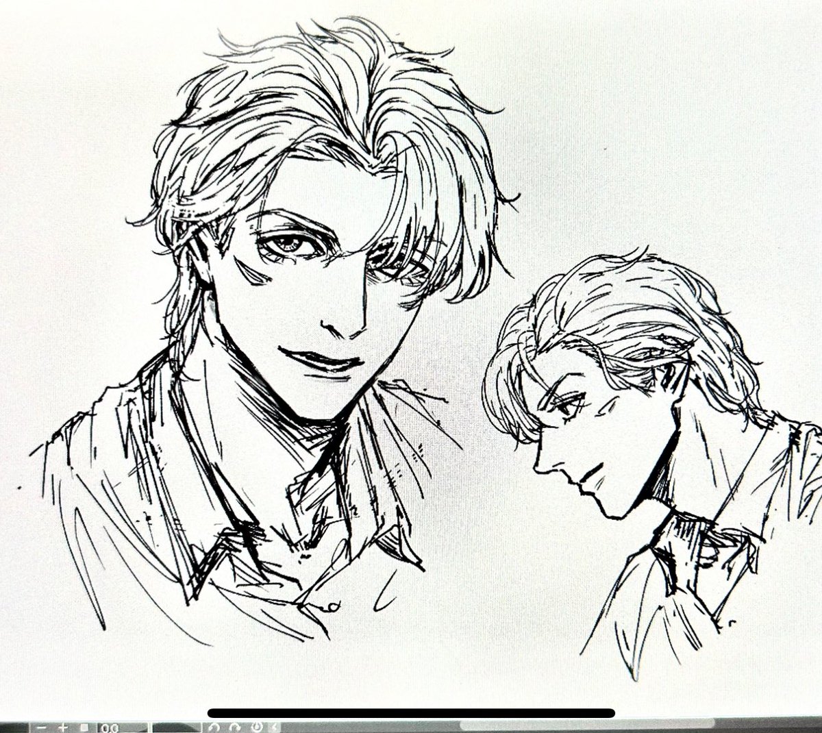 シーザーの“イタリア”って感じがほんとに好きっていう落描き