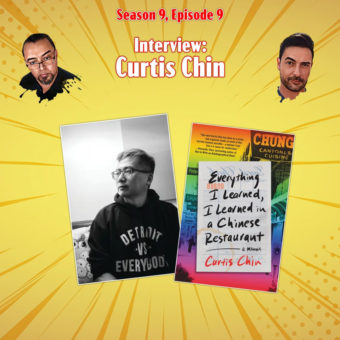 Just Released a S09Ep09: @curtischin joins us to share his memoir Everything I Learned, I Learned in a Chinese Restaurant with @VanceBastian & Baz Collins wrote.libsyn.com/s9ep09-curtis-… #wrotepodcast #lgbtq #queer #podcast #memoir #asianamerican #detroit