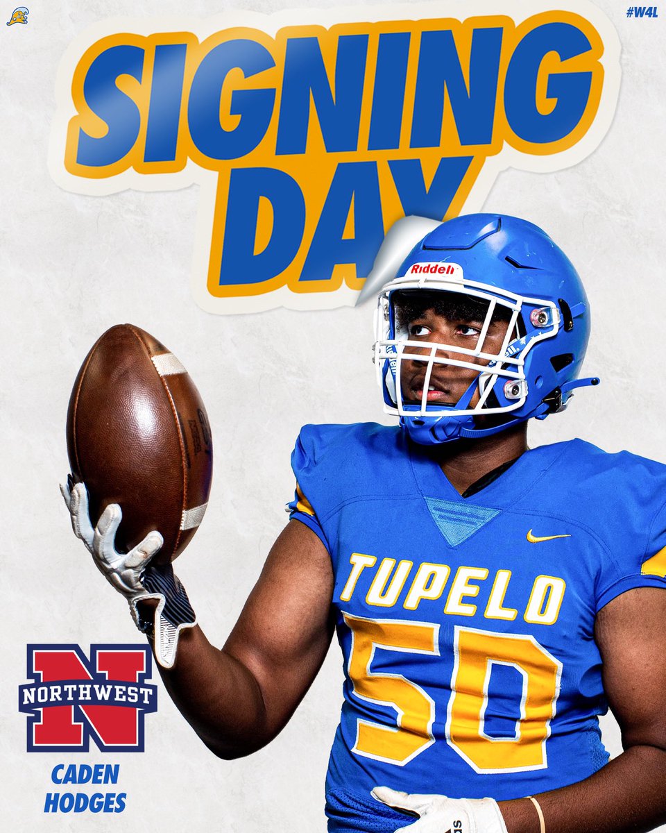 💪 Caden will battle in the trenches with <a href="/NWCC_Football/">Northwest Football</a>! 
#NSD24 x #W4L