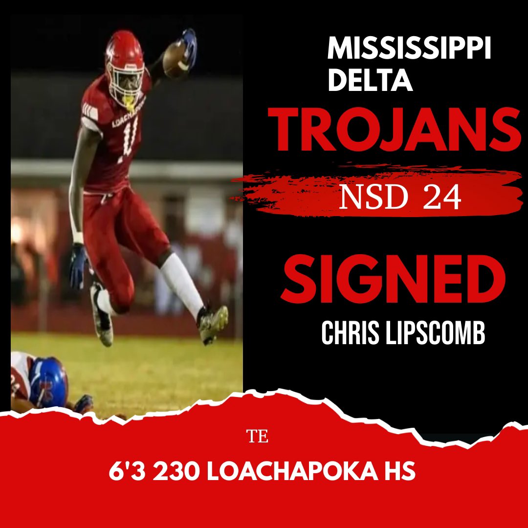 PLEASE WELCOME @chrislipscomb25 TO THE MDCC FAMILY !!! #TrojanPride #MarchOnTrojans