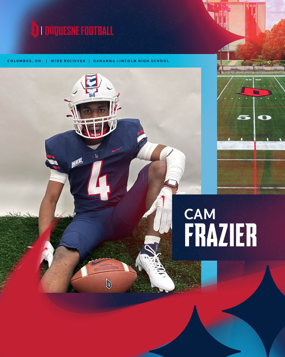 Welcome to the Bluff!

𝐂𝐚𝐦 𝐅𝐫𝐚𝐳𝐢𝐞𝐫
🔹 Columbus, Ohio
🔹 Athlete

#GoDukes | <a href="/CammUpNow/">Cameron Frazier Jr 4️⃣</a>