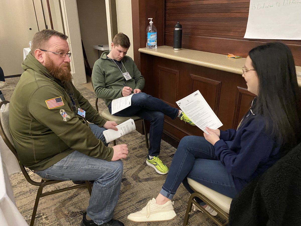 WMConsultingInc's tweet photo. Emerging leaders share “Problems of Practice” in small groups using the Consultancy Protocol during the EMERGING LEADERS ACADEMY’s Session IV on February 5. #mpclearn https://t.co/4vl1rJwSMd