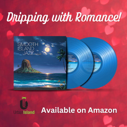 This album is DRIPPING WITH ROMANCE! Make your lover smile when you spin this beauty on the turntable! Smooth Island Jazz Mokoli'i - your soundtrack for romance! Get it in time for Valentine's Day on Feb 14!

#smoothjazz #smoothislandjazz #romance #valentinesday #lovers #mokolii