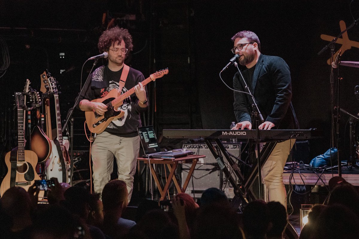 JukeboxtheGhost's tweet image. New episode of @fameishpod is out today! A live taping from Bowery Ballroom with special guest @adhorowi , a dear friend of the band and an incredible pianist/songwriter of edu/@TallyHall! Really special night — take a listen! 

redcircle.com/shows/fame-ish

(Photos by Chantel Malin)