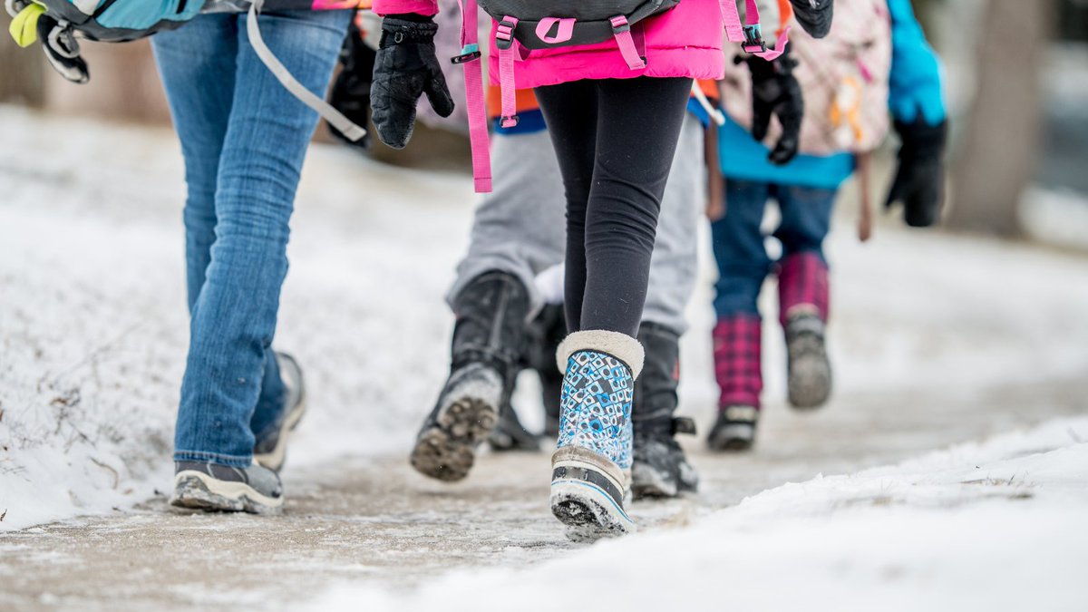 It's Winter Walk Day!

Discover the magic of a winter walk today! There's no time limit on enjoying the outdoors, so turn this #WinterWalkDay into a Winter Walk Month by going on walks or walking to school on whichever days work for you!