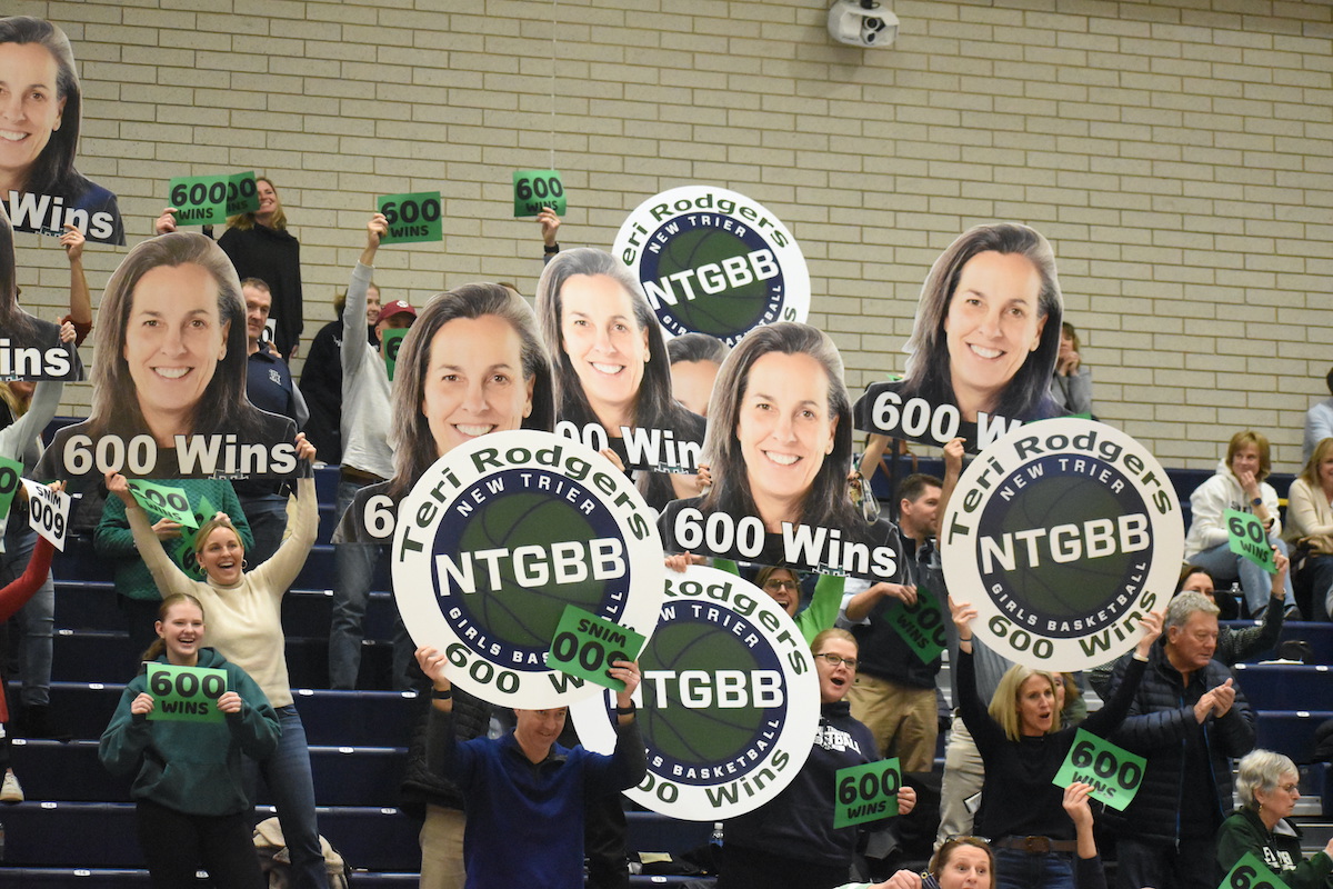 600.

That's a lot of victories.

In fact, it's about 23 per season for 26 seasons. That's how @NewTrierGBB's Teri Rodgers reached the milestone Tuesday night.

To her, though, wins are just a part of the story and not as important as "the process"

Story: therecordnorthshore.org/2024/02/07/bes…