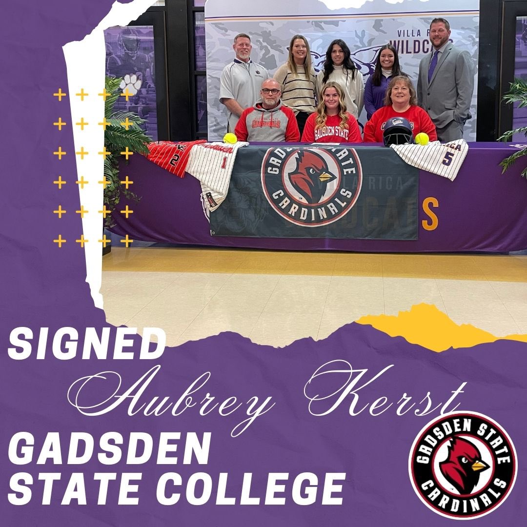 Congrats Aubrey for continuing your academic and softball careers! #nextlevelwildcats <a href="/coachskinnerVR/">Coach Skinner</a>