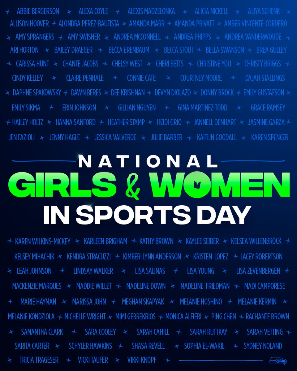 We are proud to celebrate all of the trailblazing women in the sports world and our organization. #NGWSD