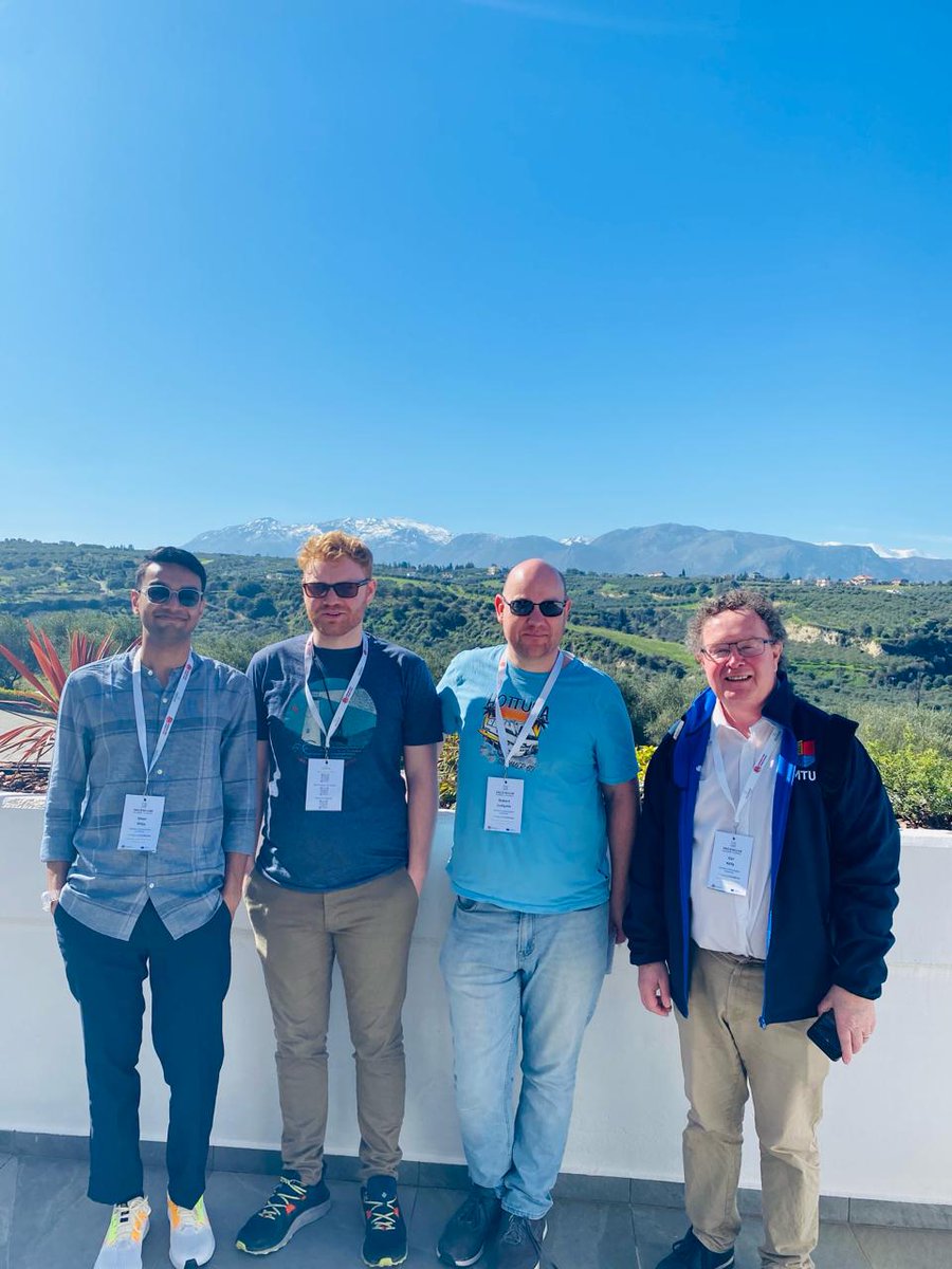 ludgate_robert's tweet photo. The #10daysofINGENIUM Winter School continued today with a visit to Forth Cert research centre in the hills above Heraklion #INGENIUM #EuropeanUniversity #HigherEducation #INGENIUMIreland #Sustainability #Bioeconomy https://t.co/0319g20Srb