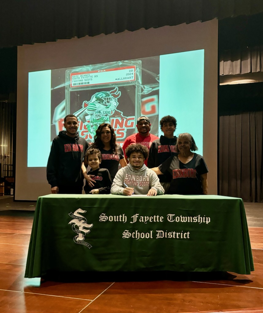Congrats to Nate Deanes on continuing his academic and athletic careers at Edinboro University.  #SFLionPride