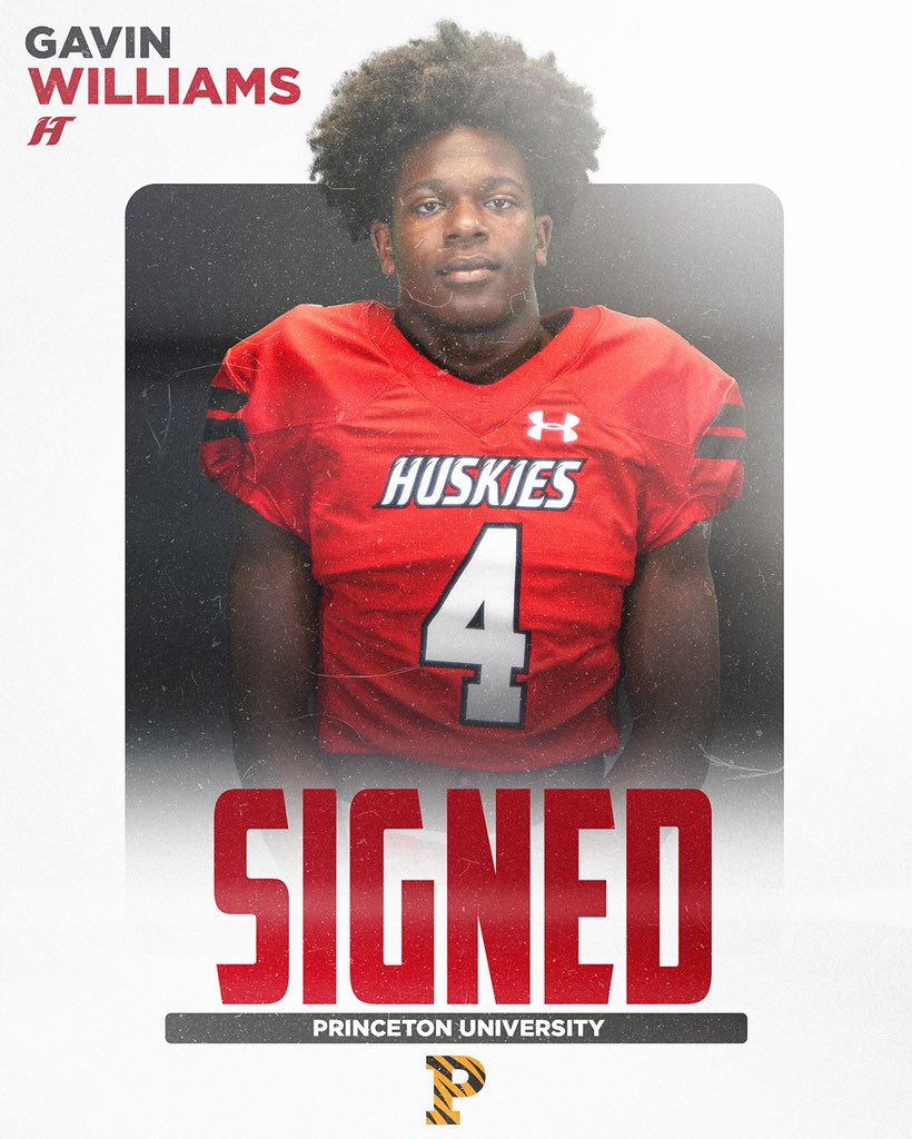 Hewitt-Trussville FB (@huskyfast) on Twitter photo Congratulations to DB <a href="/g_weezy30/">Gavin Williams</a> on signing with Princeton University! <a href="/PrincetonFTBL/">Princeton Football</a> Congratulations to DB <a href="/g_weezy30/">Gavin Williams</a> on signing with Princeton University! <a href="/PrincetonFTBL/">Princeton Football</a>