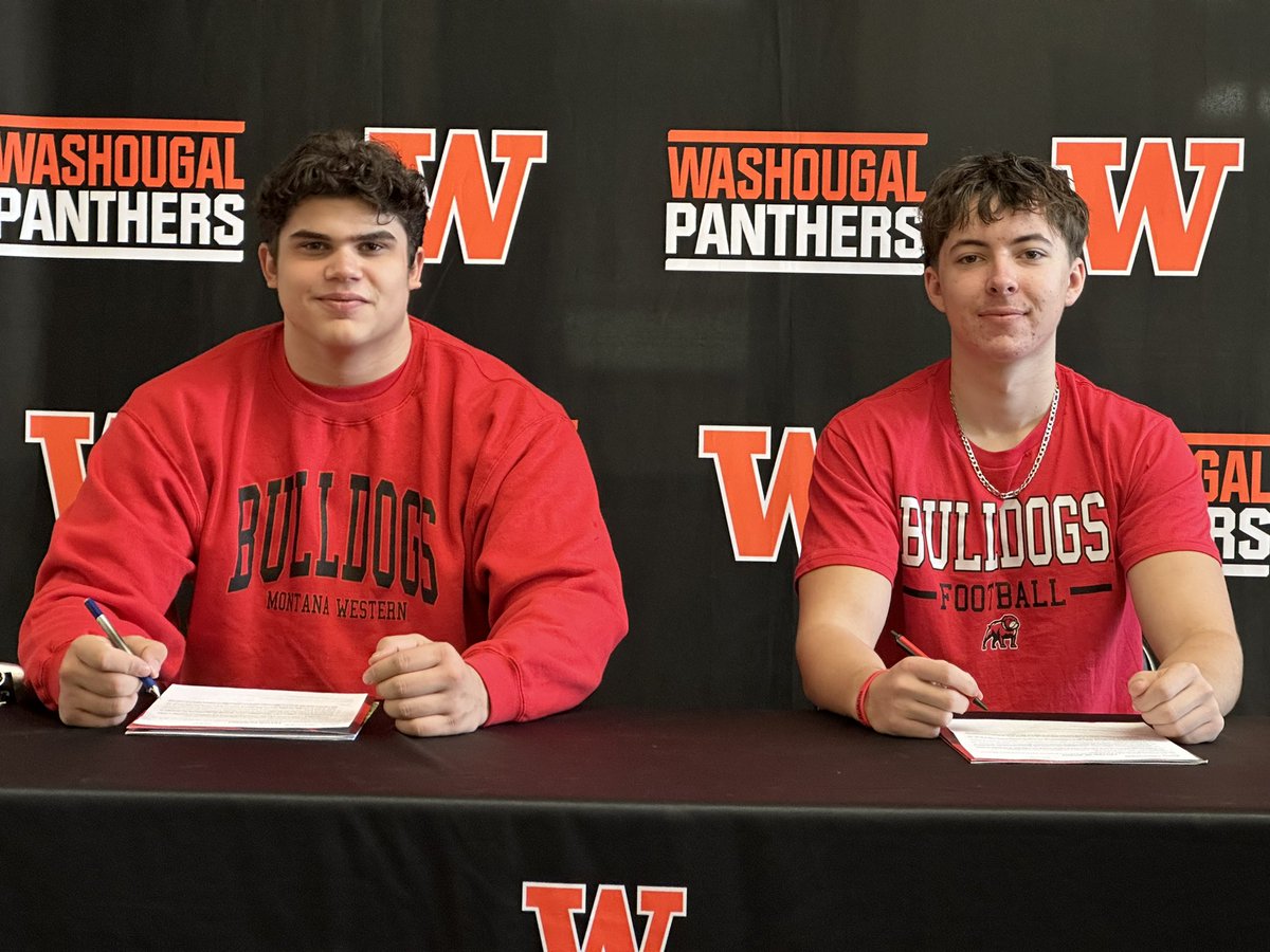 Congratulations Jose and Koby! Future Bulldogs, always Panthers!