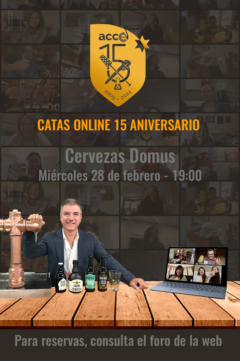 Ya hay bastante gente apuntada a la cata online de <a href="/Cervezadomus/">Cerveza Domus</a> Corre al foro a reservar!