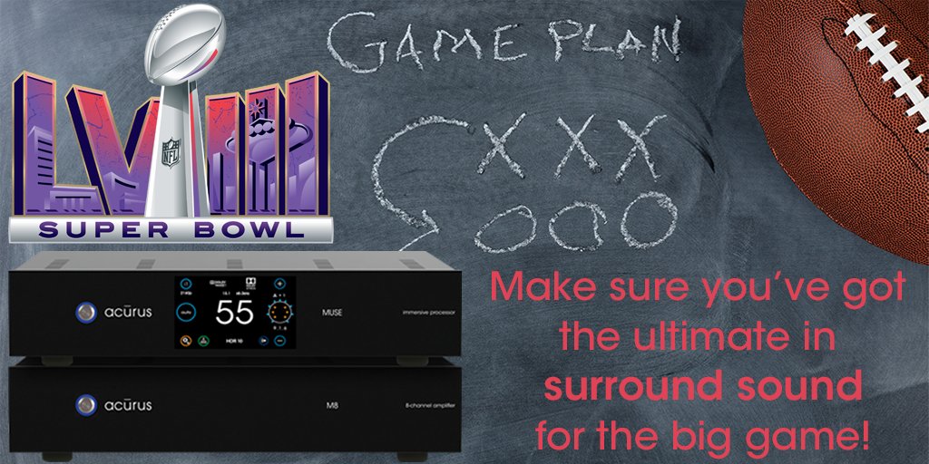 Acurus_AV's tweet photo. #SuperBowl #SuperBowlLVIII #SuperBowl2024
#surroundsound #immersiveaudio #mediaroom #homeentertainment #madeinusa #acurusav https://t.co/wJbxLeOIvu