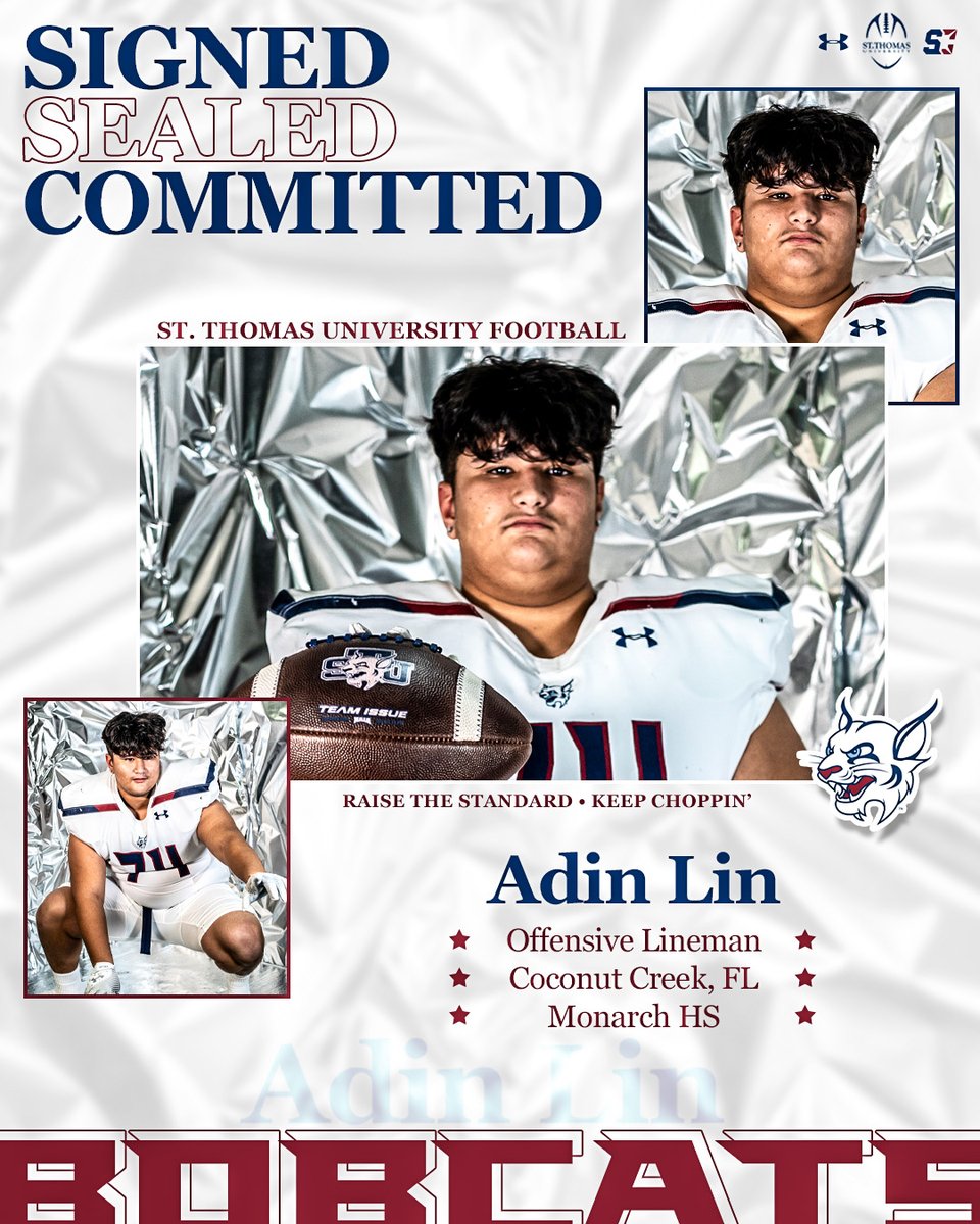 Join us in welcoming the newest Bobcat to the 3️⃣0️⃣5️⃣@adin_lin_🌴 #RaiseTheStandard// #STUNSD24