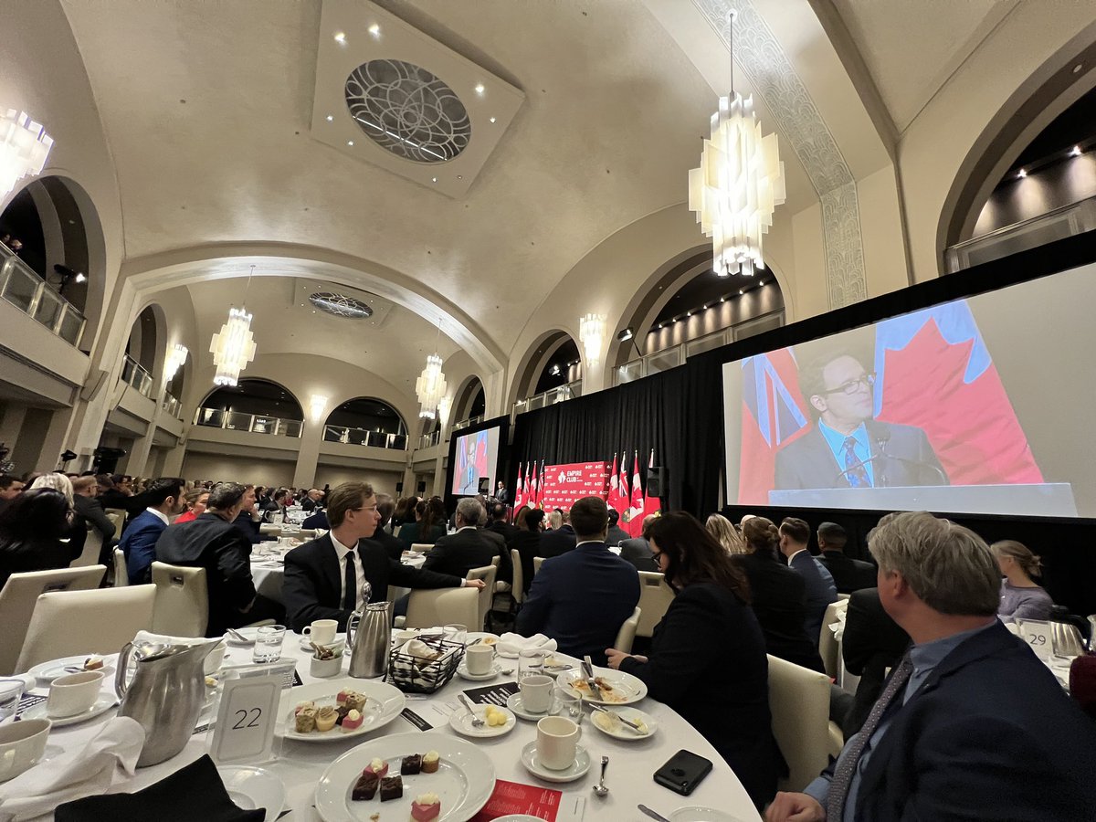 Samir Janmohamed (@samirjanmohamed) on Twitter photo SOLD OUT! Close to 400 people and hundreds more joining us this afternoon at the <a href="/Empire_Club/">The Empire Club</a> to hear from the <a href="/OntarioCofC/">Ontario Chamber</a>’s new president and CEO, <a href="/DanTisch/">Daniel Tisch APR, FCPRS, ICD.D 🇺🇦</a>, as he delivers a keynote address and highlight findings from the 2024 Ontario Economic report.
#OER2024 SOLD OUT! Close to 400 people and hundreds more joining us this afternoon at the <a href="/Empire_Club/">The Empire Club</a> to hear from the <a href="/OntarioCofC/">Ontario Chamber</a>’s new president and CEO, <a href="/DanTisch/">Daniel Tisch APR, FCPRS, ICD.D 🇺🇦</a>, as he delivers a keynote address and highlight findings from the 2024 Ontario Economic report.
#OER2024