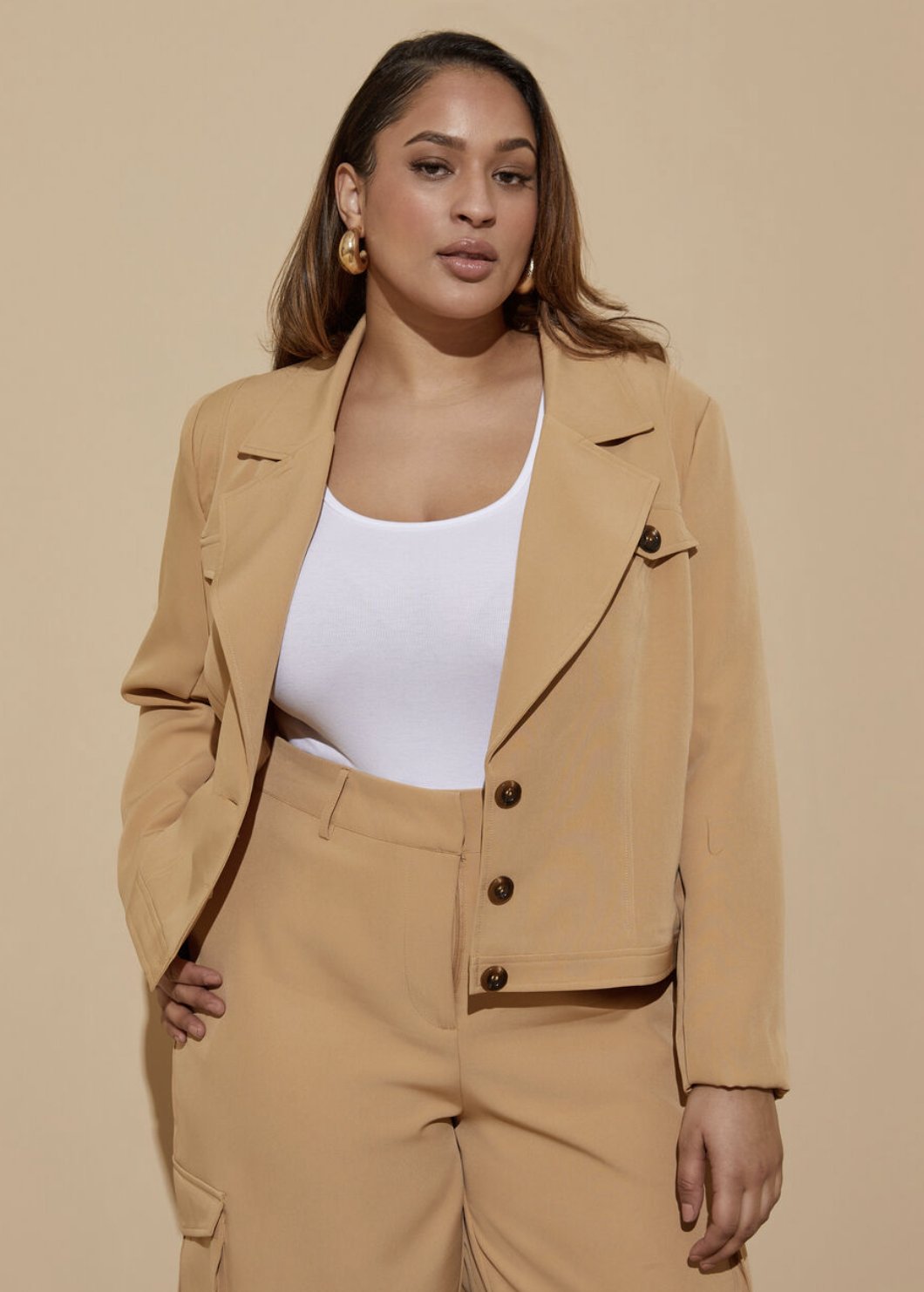 Ashley stewart deals blazers