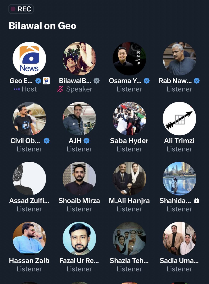 osamayawark's tweet photo. Enjoyed tuning in to Chairman @BBhuttoZardari's live interview on Geo News and its @X space, responding to senior panelists including @HamidMirPAK &amp; @shazbkhanzdaGEO https://t.co/Q5I9wJqtXv