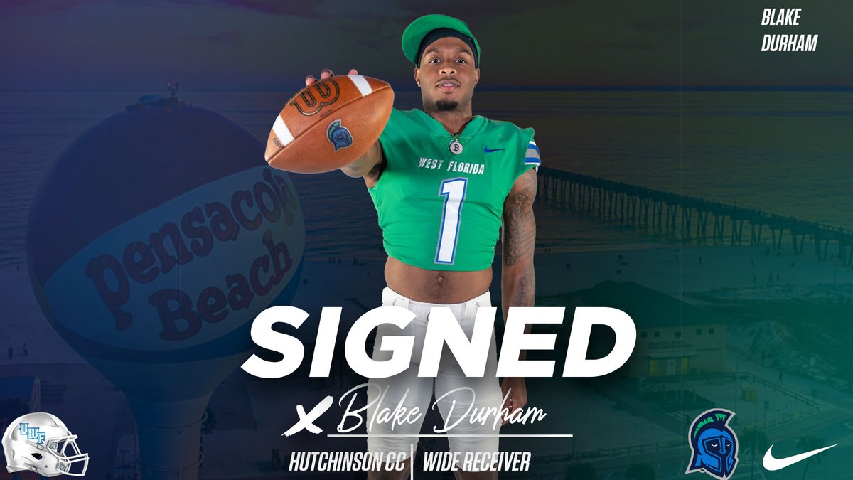 UWFFootball's tweet image. Blake Durham Is An Argo 🔥

#GoArgos | #Arete
