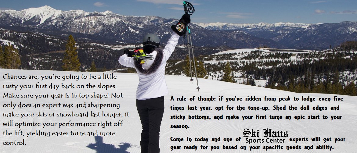 Tune your edges before you hit the slopes! skihaussports.com/ski-repairs.htm
