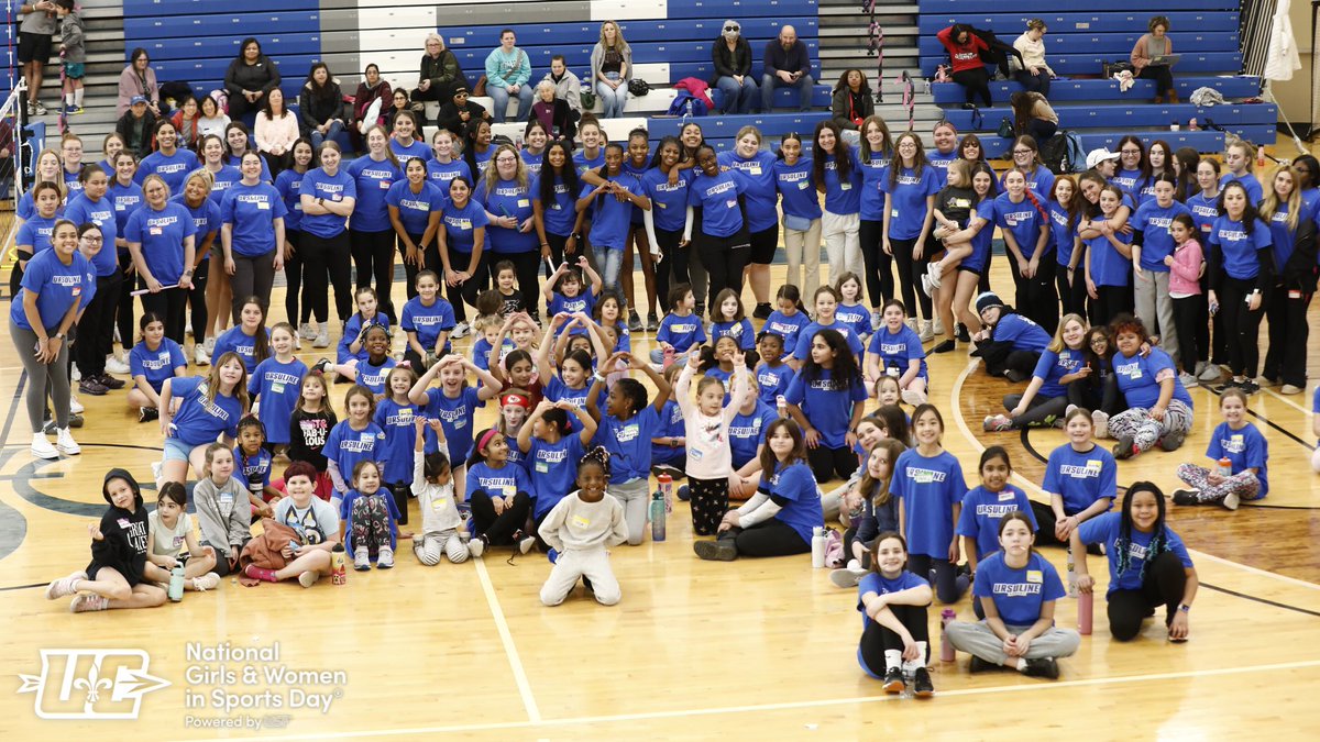 UCArrows's tweet image. The Arrows celebrated National Girls &amp;amp; Women In Sports Day this past weekend with a clinic! Read more here and check out the video recap on the day: ursulinearrows.com/news/2024/2/7/…