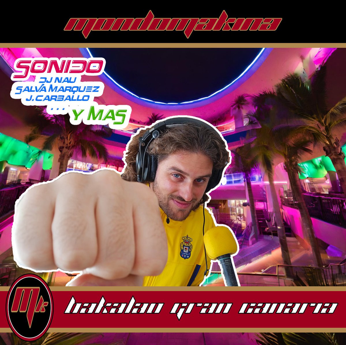 mondomakina's tweet photo. 📣¡Nuevo episodio!
🎧 Recordando aquellas míticas sesiones de #DJNau, el sonido de los vídeos de @MundoAyaki y #Sixtolo, el baile de Arody en el Cadillac...😆
Disfruta del episodio #BakalaoGranCanaria

ESCÚCHALO AQUÍ ⬇️
https://t.co/OnORkBm69g https://t.co/WSleynK6DC